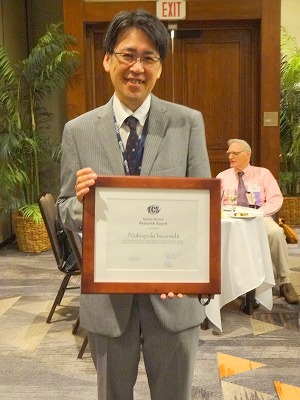 米･電気化学会からThe Battery Division Research Awardを受賞！