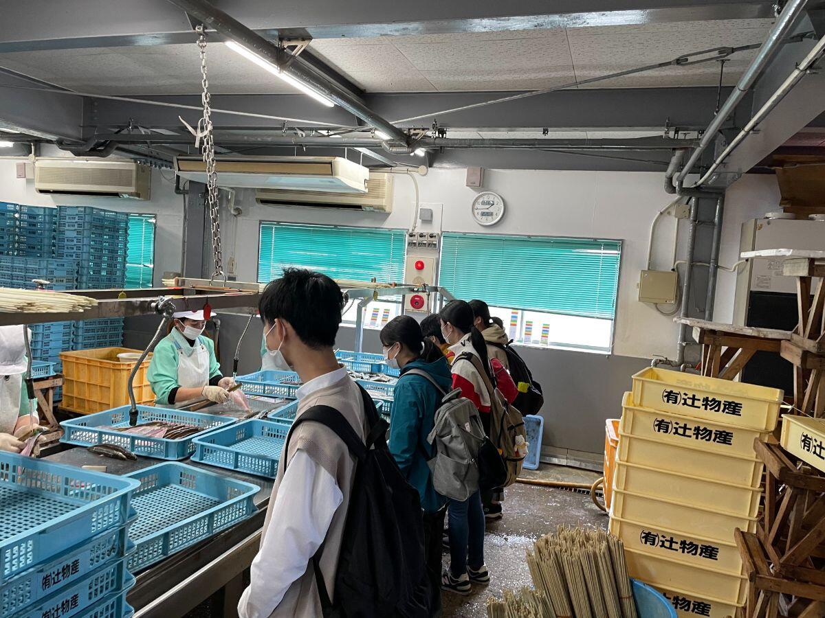 干物工場見学