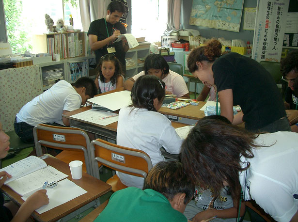 [写真]外国籍児童のための母語保持教室