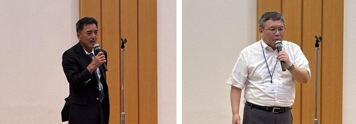 矢野名誉教授、小林名誉教授