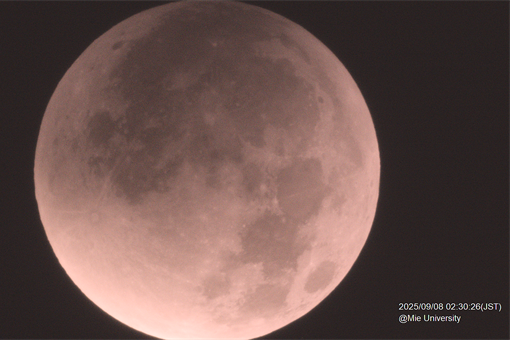 皆既月食の様子