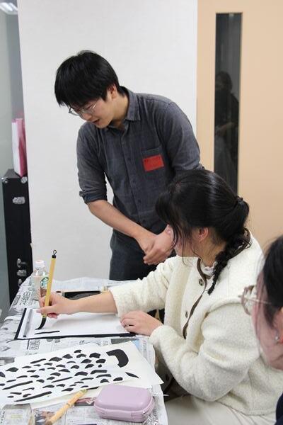 【国際交流DAYS】"Let's enjoy SHODO"