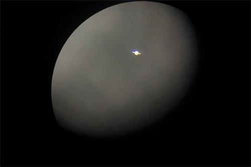 土星の写真
