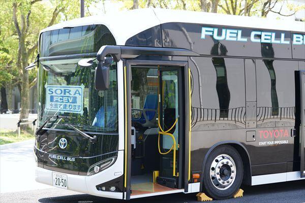 水素燃料電池バス「SORA」
