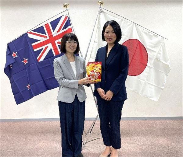 表敬訪問の様子