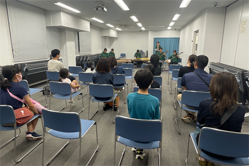 観望会の様子観望会②