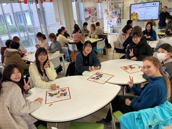 お菓子パーティー・ドイツDayの様子