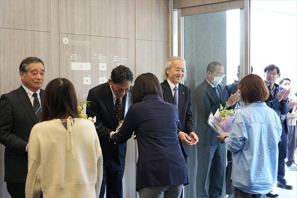 離任式の様子