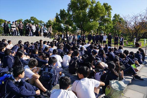 見学の様子