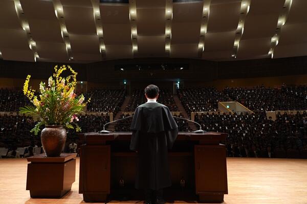 入学式の様子