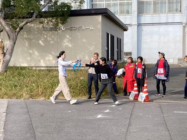 駅伝大会の様子