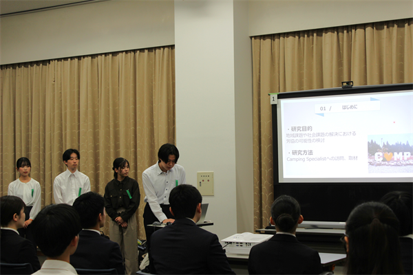 個別研究発表の様子