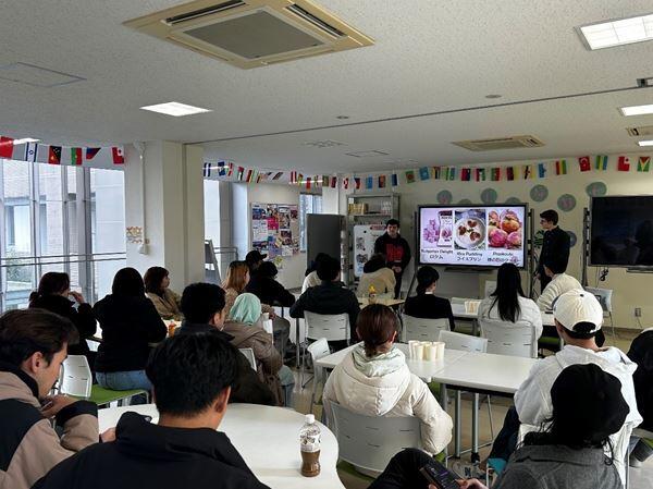 ブルガリア出身の留学生からの発表