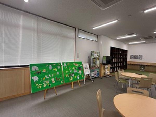 ごかつら池どうぶつパークでの展示のようす