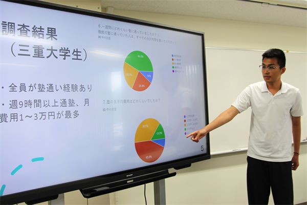 発表の様子