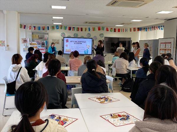 お菓子パーティー・ドイツDayの様子