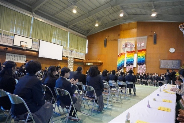 特別支援学校卒業証書授与式