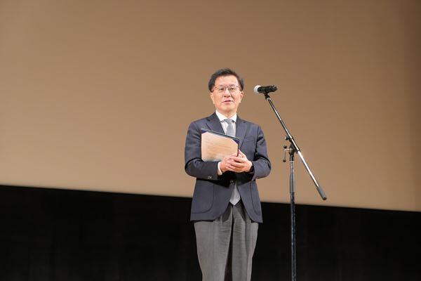 学長による祝辞