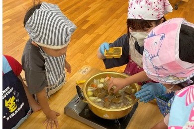 カレーパーティーの様子③