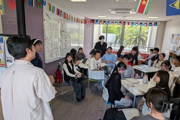 留学相談会の様子