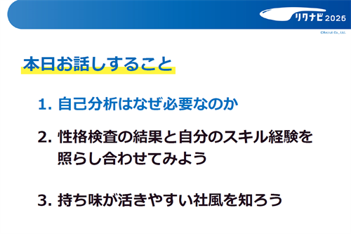 発表のスライド