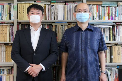 左：三橋さん　右：山田教授