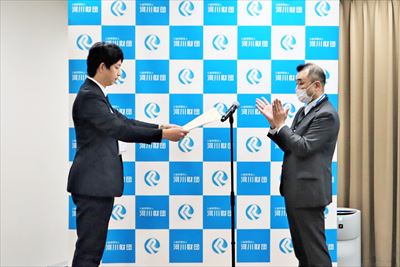 表彰式の様子