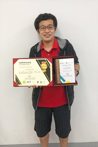 上位ファイナリストに選ばれた、別所雅也さん