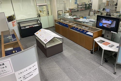 展示の様子