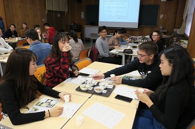 留学生日本文化体験～日本茶の会