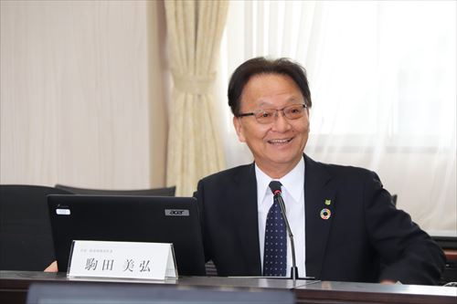 駒田美弘学長