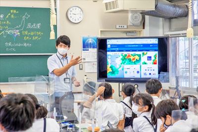 前田教諭の授業風景