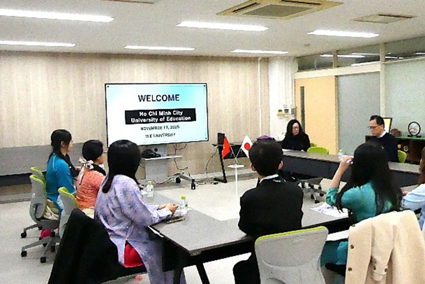 表敬訪問の様子