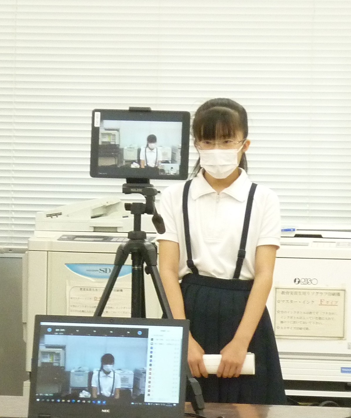 児童代表の挨拶