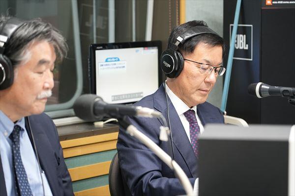 三重大学 三重県ユニセフ協会会長職の一環で、三重エフエムでラジオ