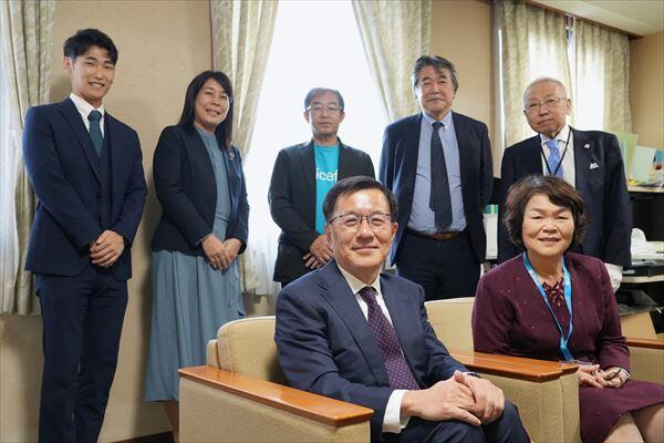 三重大学 三重県ユニセフ協会会長職の一環で、三重エフエムでラジオ